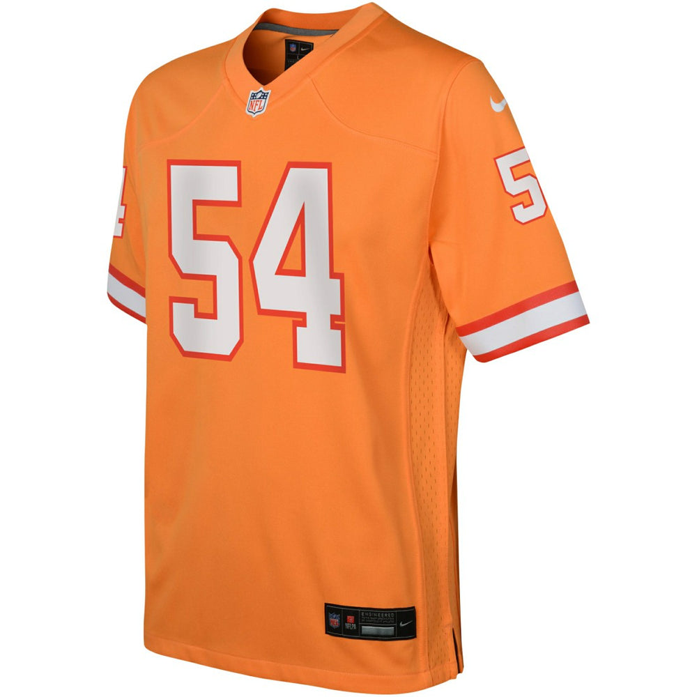 Lavonte David Tampa Bay Buccaneers Youth Game Jersey - Orange