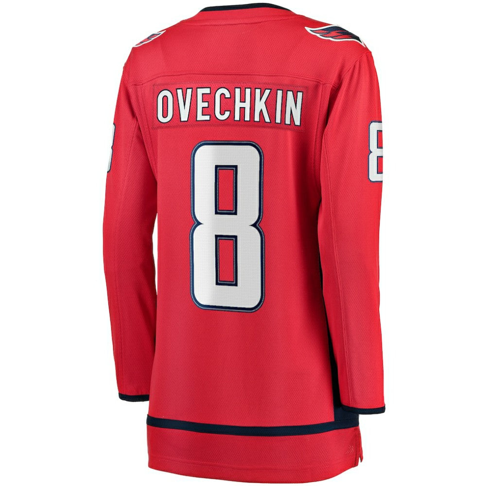 Alexander Ovechkin Washington Capitals Fanatics Women's Captain Patch Home Breakaway Player Jersey Red