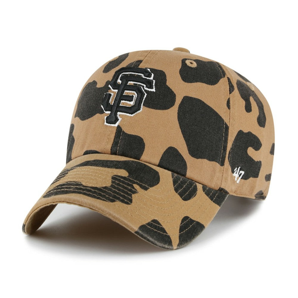 San Francisco Giants Women's Rosette Clean Up Adjustable Hat Brown | 47 brand