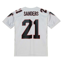Deion Sanders Atlanta Falcons 1991 Authentic Throwback Retired Player Jersey - White for sale