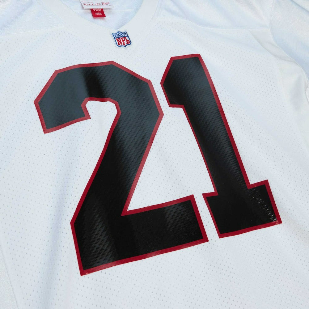 Deion Sanders Atlanta Falcons 1991 Authentic Throwback Retired Player Jersey - White for sale