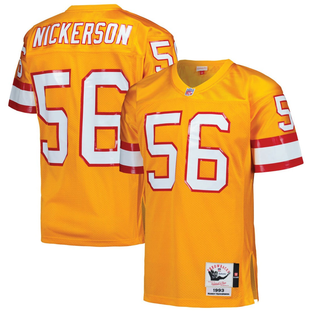 Hardy Nickerson Tampa Bay Buccaneers 1993 Authentic Throwback Retired Player Jersey - Orange outlet