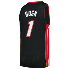Chris Bosh Miami Heat 2012/13 Hardwood Classics Swingman Jersey - Black