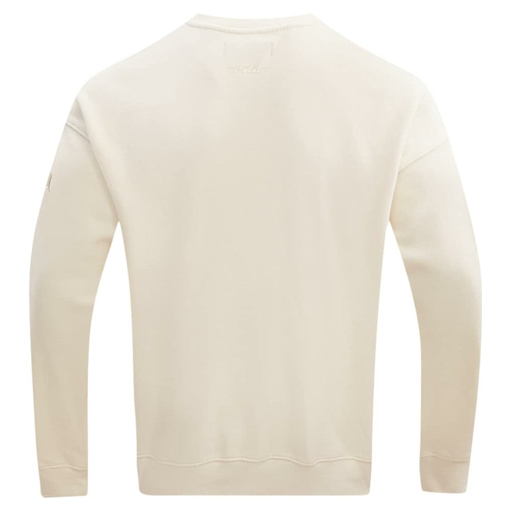 St. Louis Cardinals Pro Standard Neutral Drop Shoulder Pullover Sweatshirt Cream