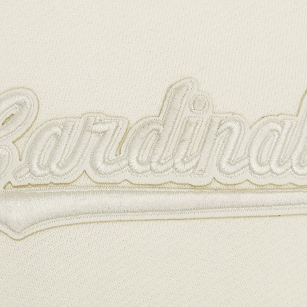 St. Louis Cardinals Pro Standard Neutral Drop Shoulder Pullover Sweatshirt Cream