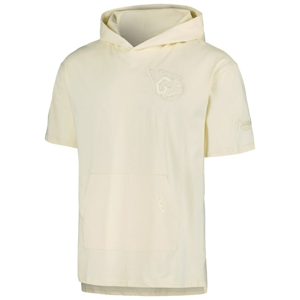 Cleveland Guardians Pro Standard Neutral Hoodie T-Shirt Cream