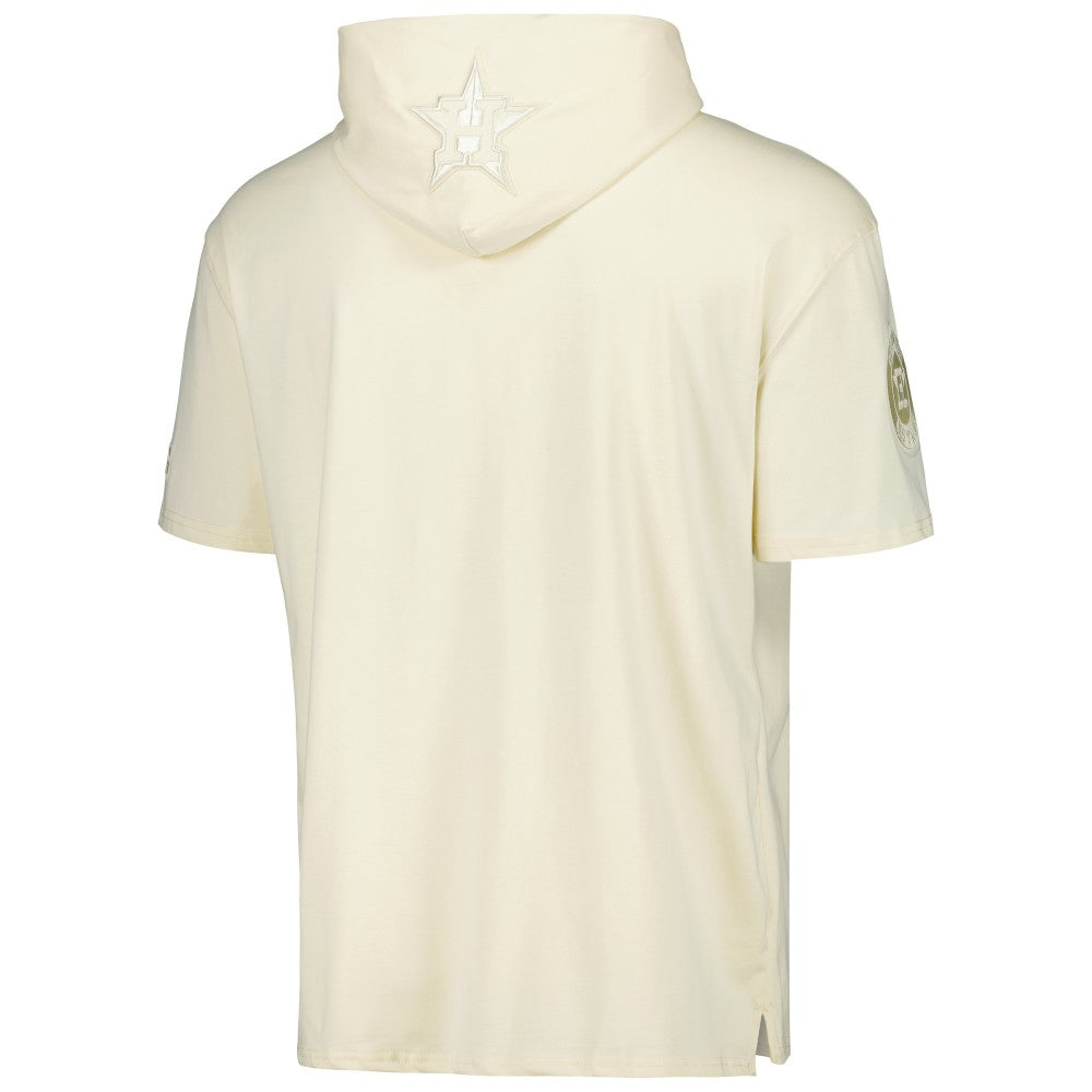 Houston Astros Pro Standard Neutral Hoodie T-Shirt Cream