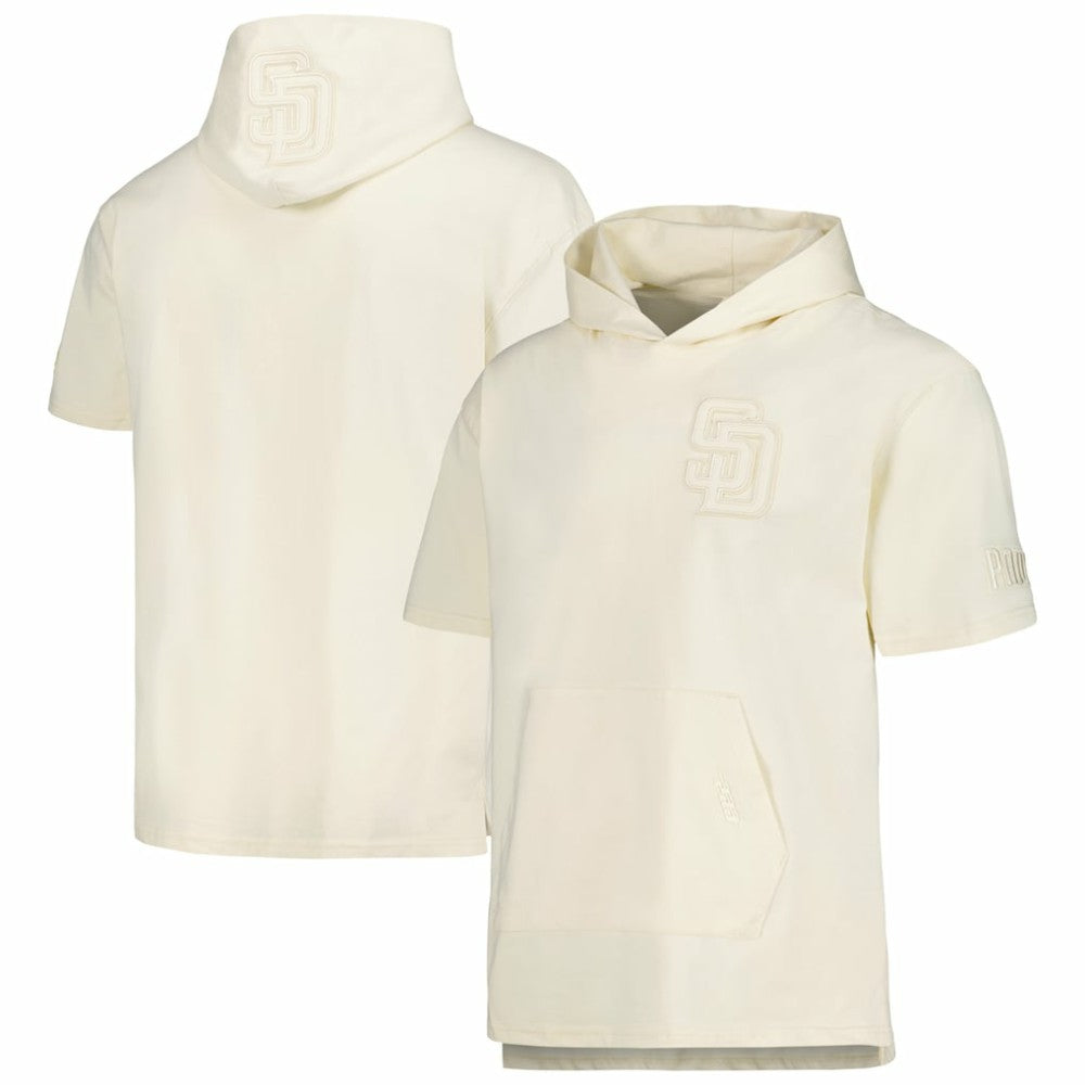 San Diego Padres Pro Standard Neutral Hoodie T-Shirt Cream