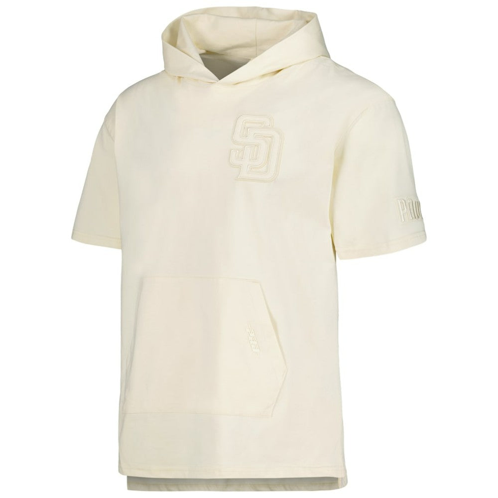 San Diego Padres Pro Standard Neutral Hoodie T-Shirt Cream