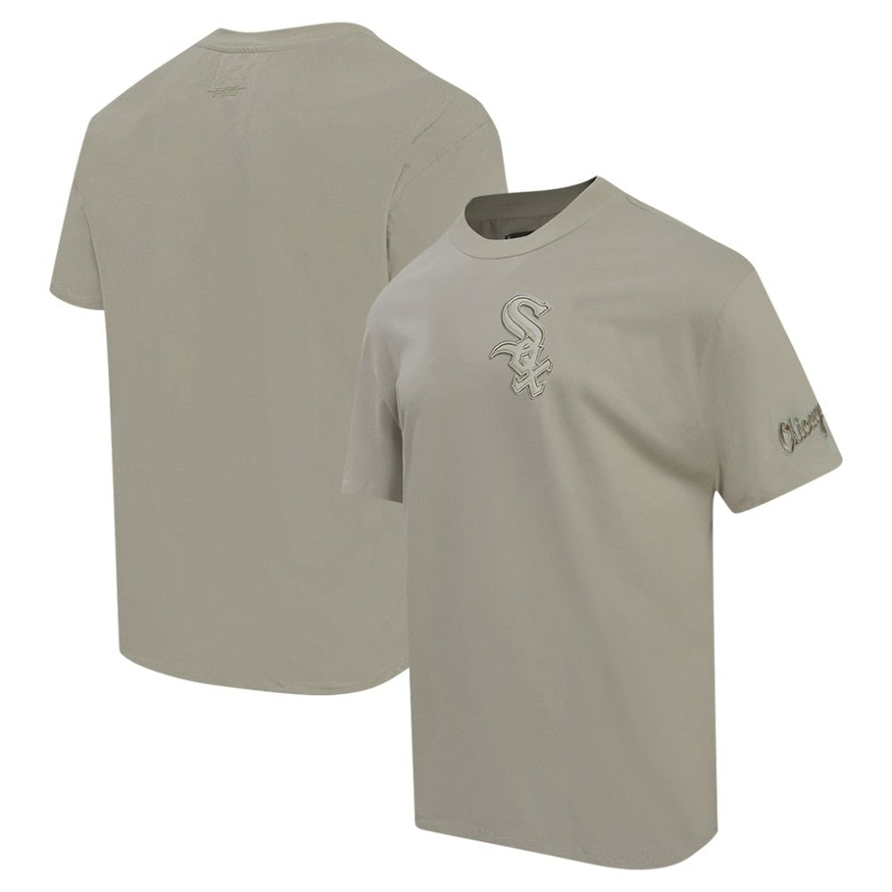 Chicago White Sox Pro Standard Oversized Neutral CJ Dropped Shoulders T-Shirt Tan