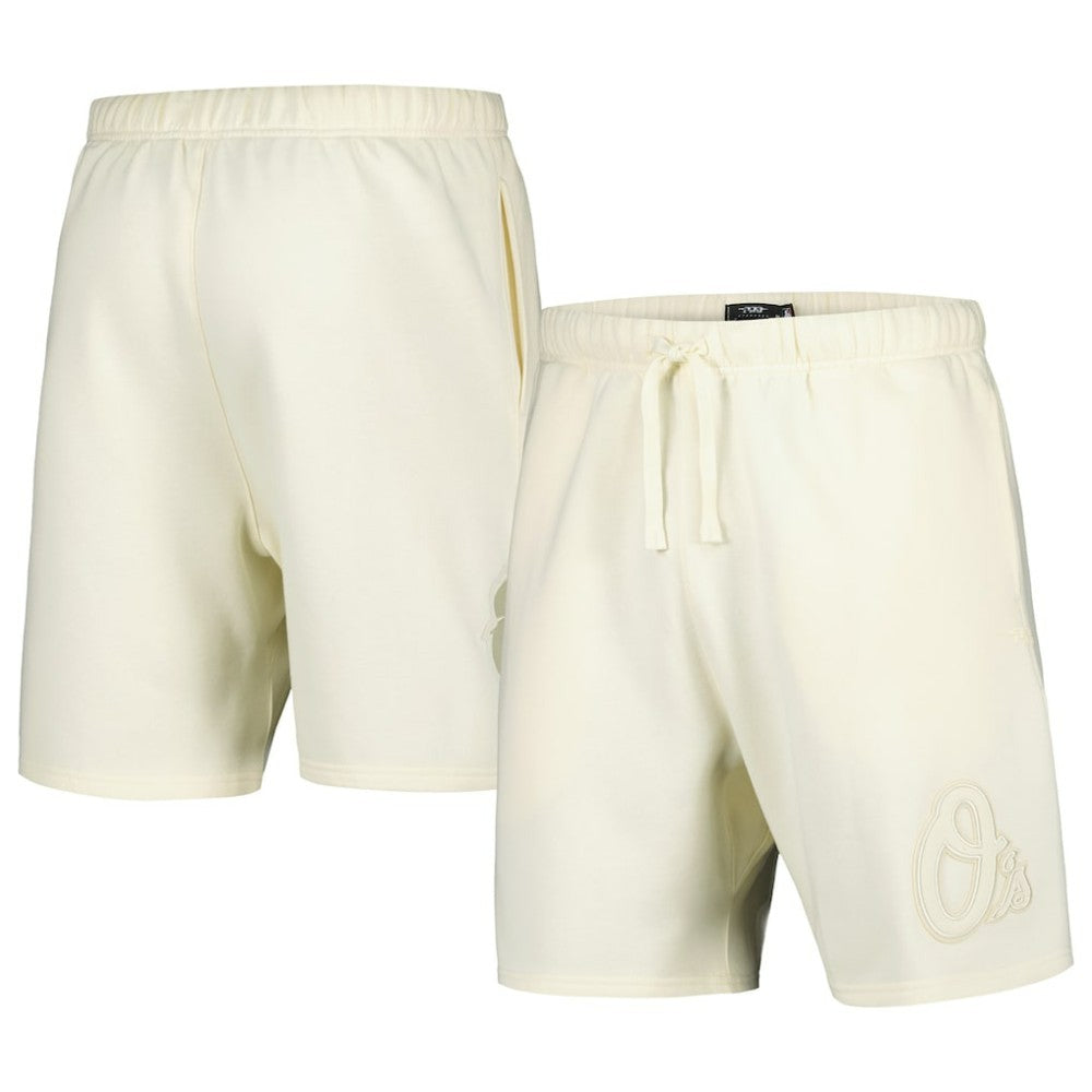 Baltimore Orioles Pro Standard Neutral Fleece Shorts Cream