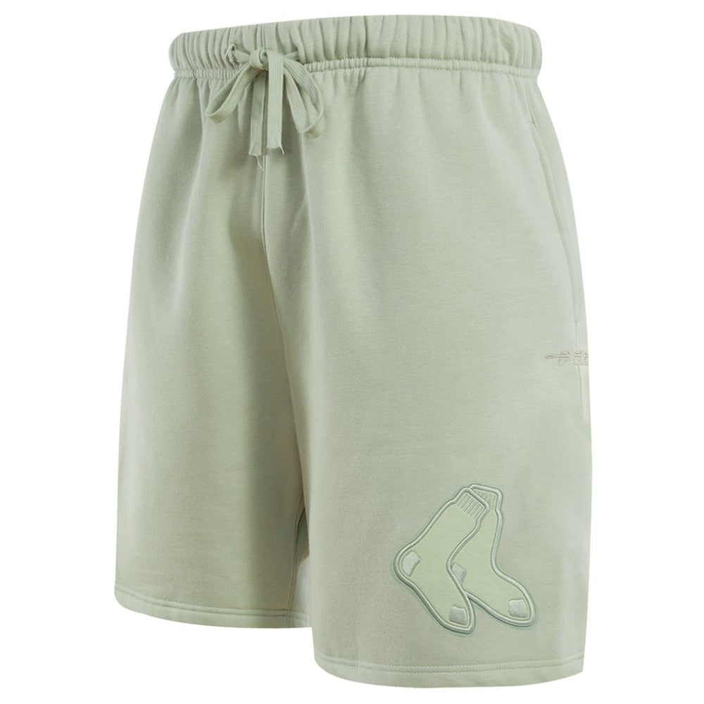 Boston Red Sox Pro Standard Neutral Fleece Shorts Light Green