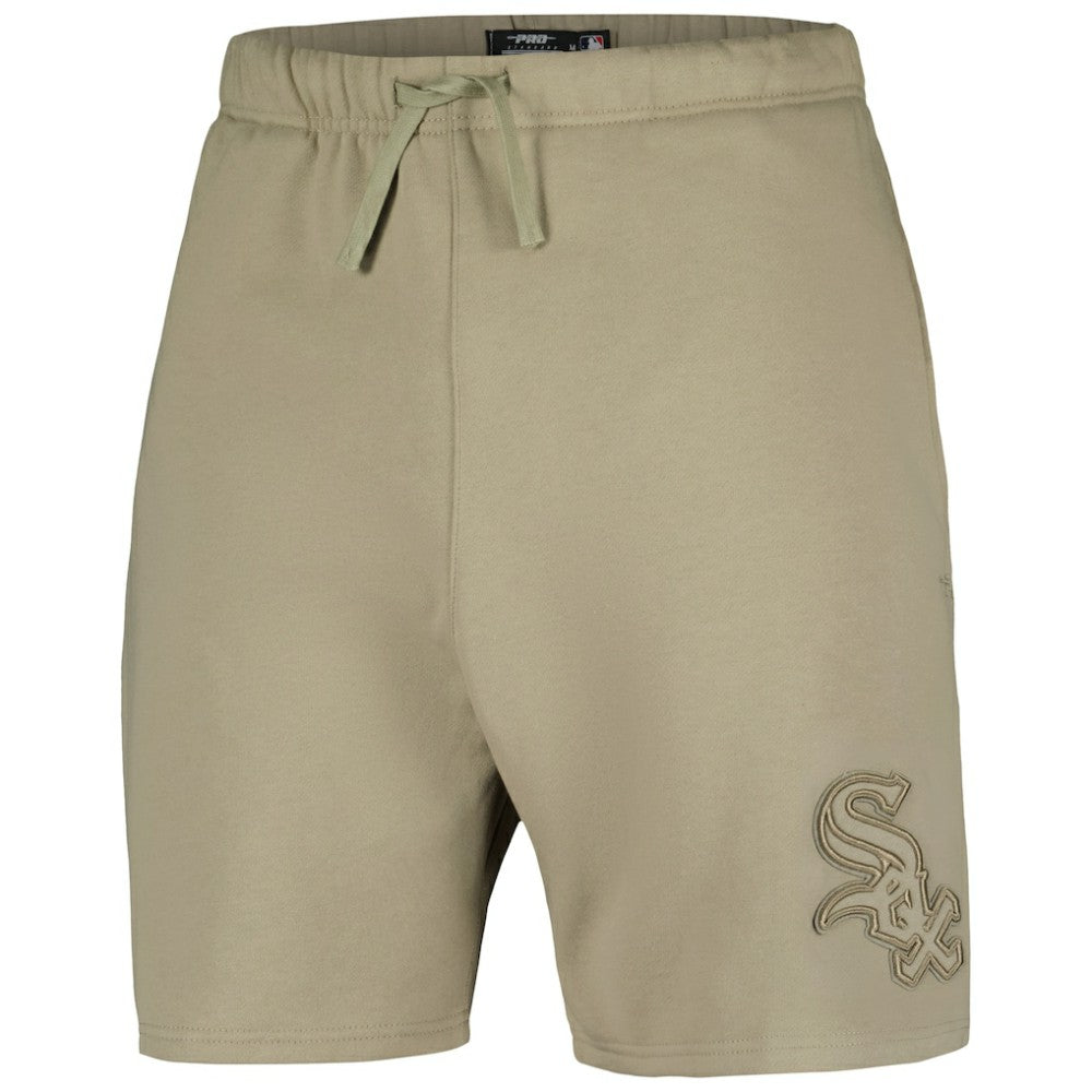 Chicago White Sox Pro Standard Neutral Fleece Shorts Khaki