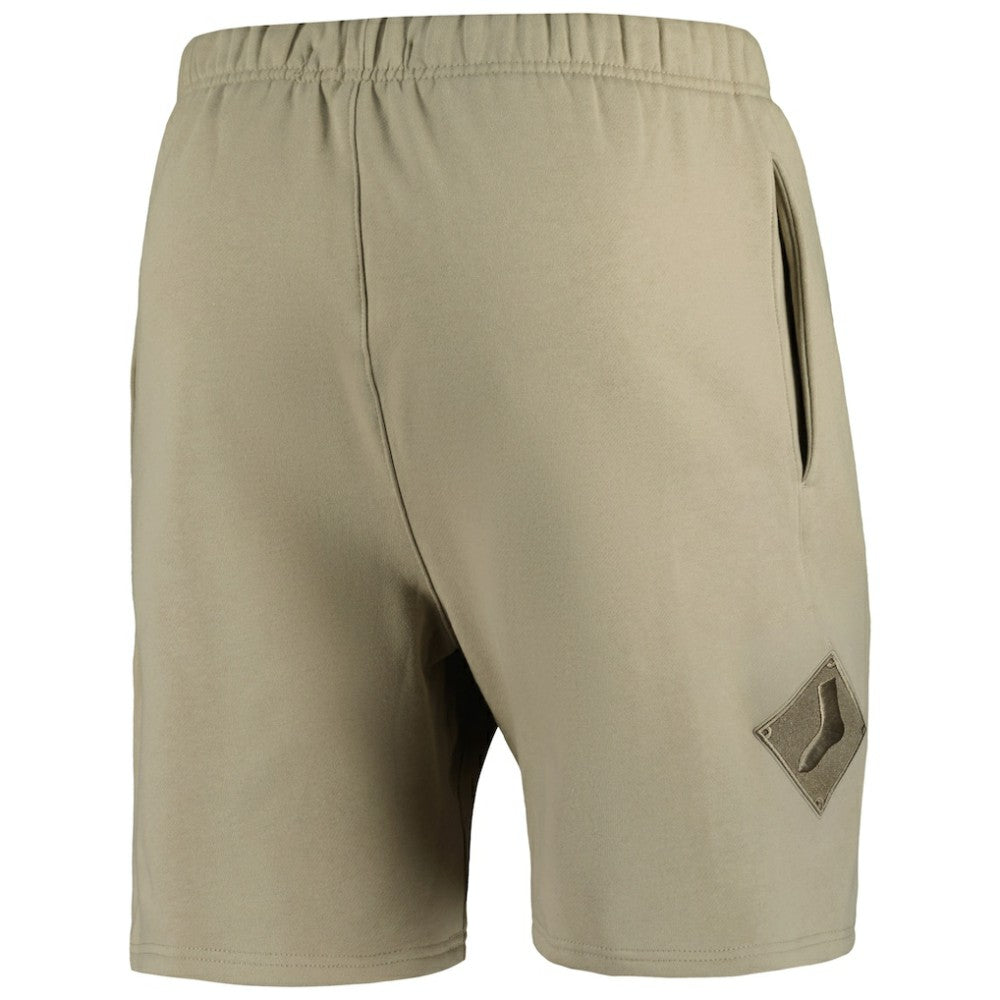 Chicago White Sox Pro Standard Neutral Fleece Shorts Khaki