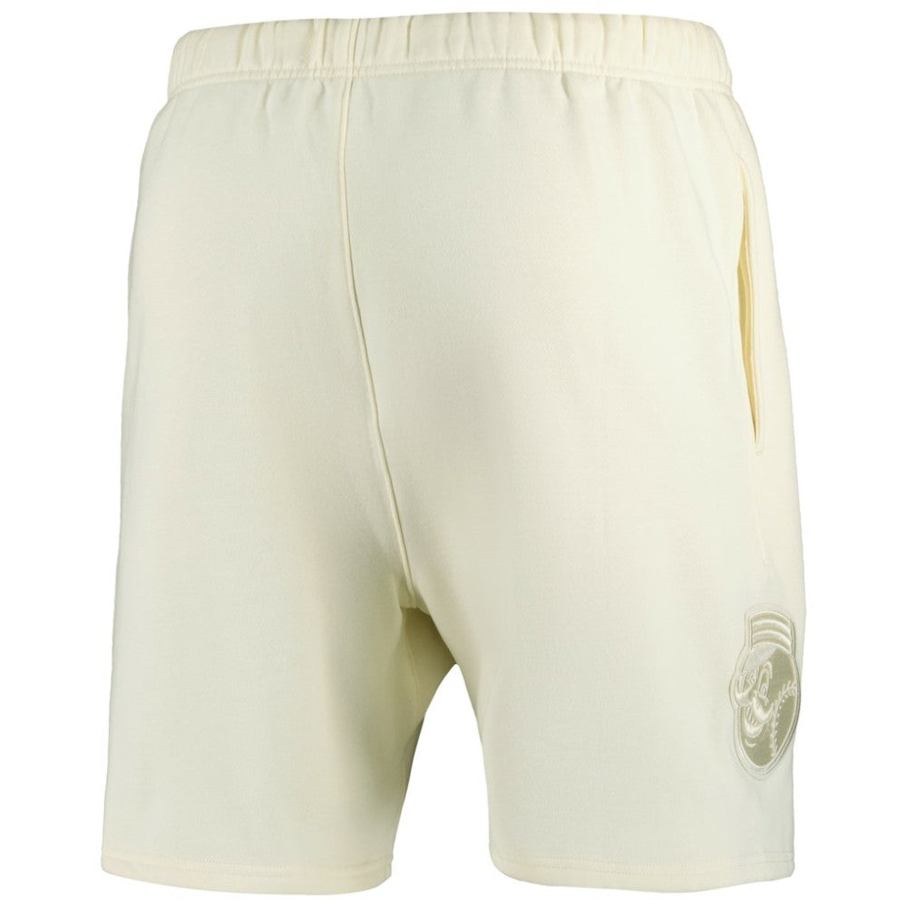 Cincinnati Reds Pro Standard Neutral Fleece Shorts Cream