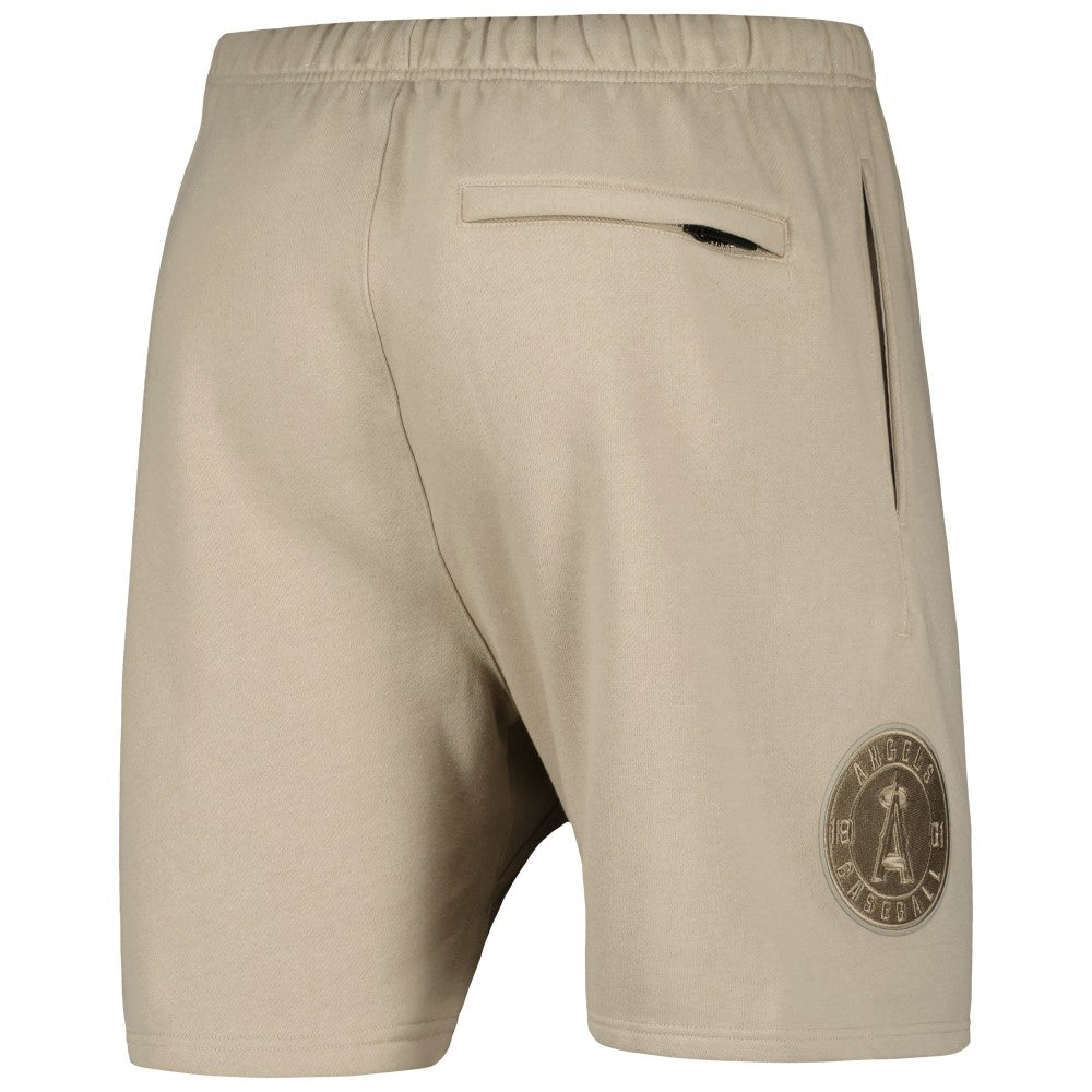 Los Angeles Angels Pro Standard Neutral Fleece Shorts Khaki
