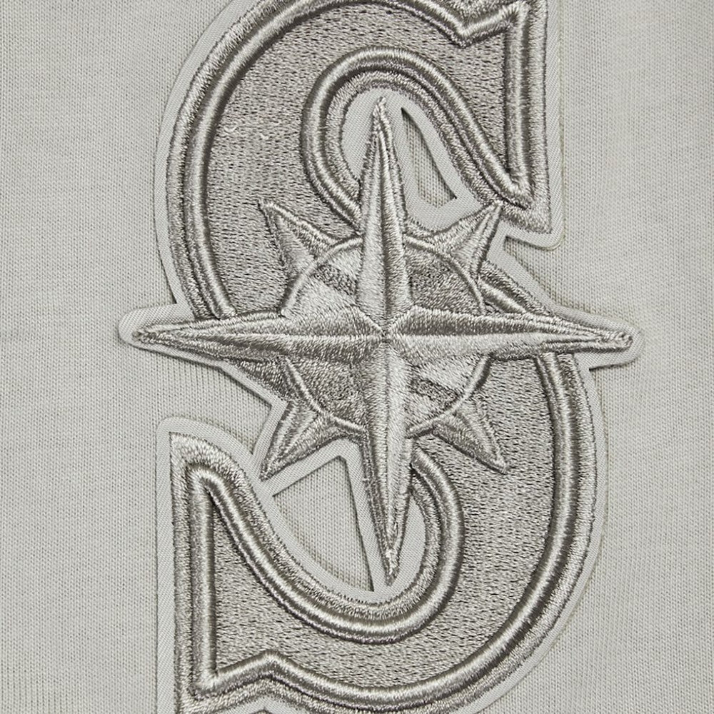 Seattle Mariners Pro Standard Oversized Neutral CJ Dropped Shoulders T-Shirt Tan