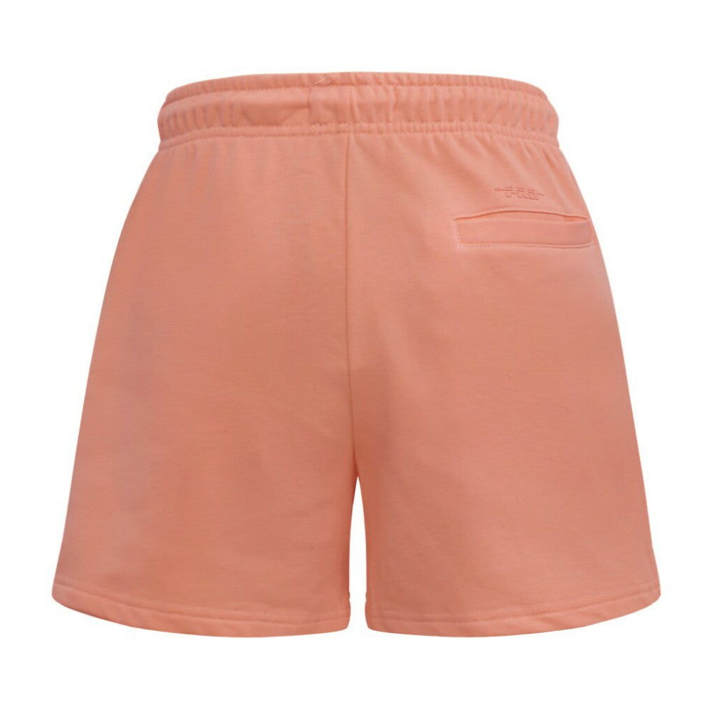 Atlanta Braves Pro Standard Women's Neutral Fleece Shorts Pink