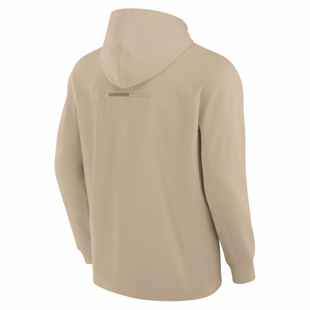 Los Angeles Dodgers Elements Lightweight Fleece Hoodie Khaki