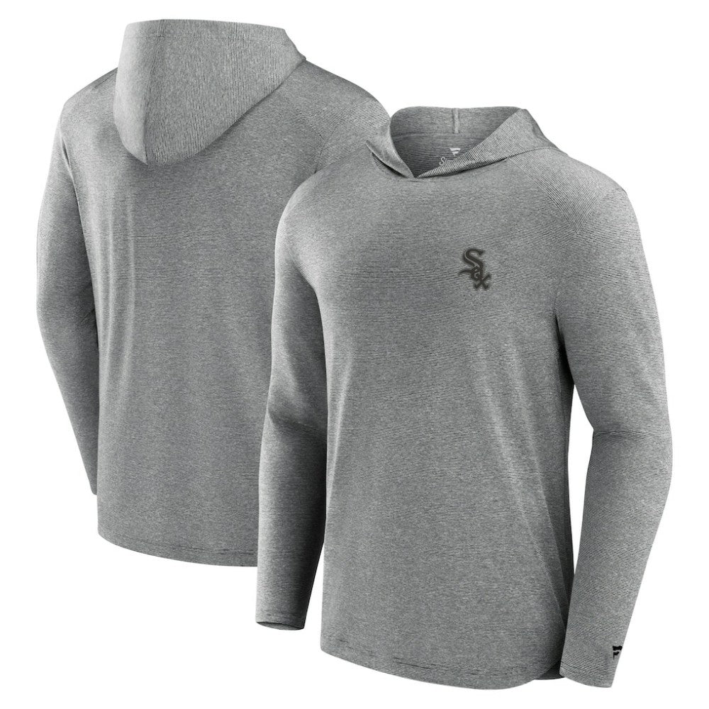 Chicago White Sox Front Office Tech Lightweight Hoodie T-Shirt Black