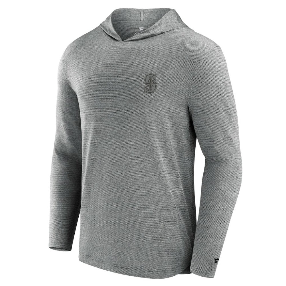 Seattle Mariners Front Office Tech Lightweight Hoodie T-Shirt Black