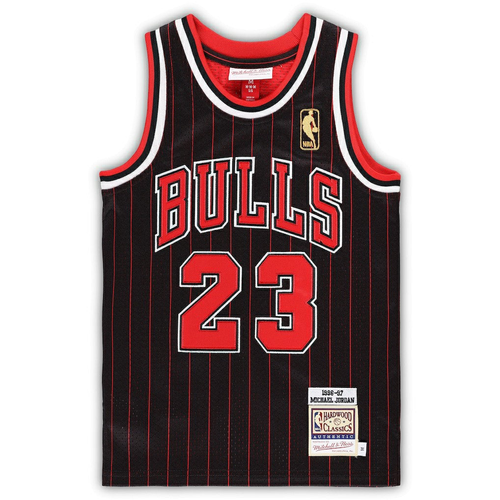 Michael Jordan Chicago Bulls Preschool 1996/97 Hardwood Classics Authentic Jersey sale - Black