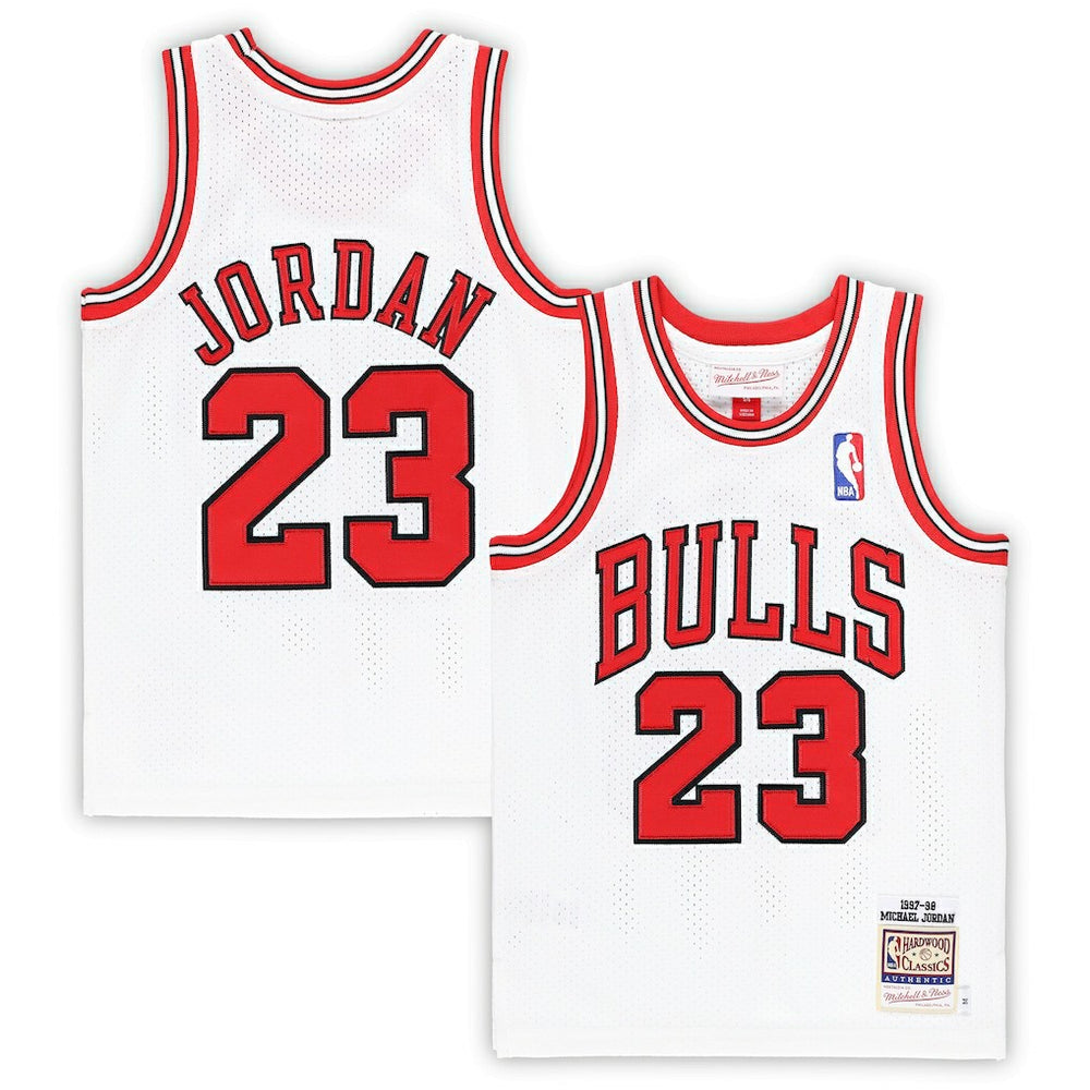 Michael Jordan Chicago Bulls Preschool 1997/98 Hardwood Classics Authentic Jersey sale - White