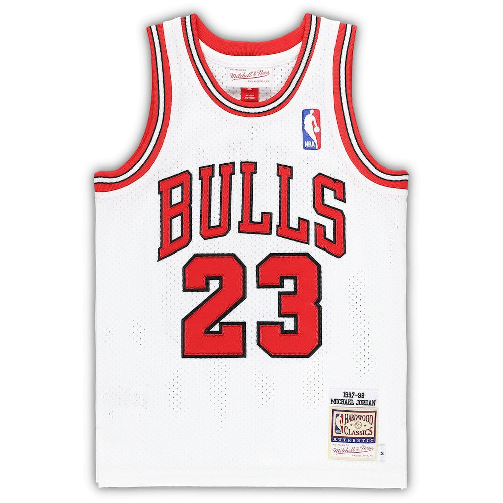 Michael Jordan Chicago Bulls Preschool 1997/98 Hardwood Classics Authentic Jersey sale - White