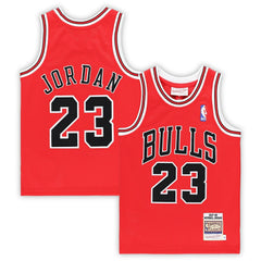 Michael Jordan Chicago Bulls Preschool 1997/98 Hardwood Classics Authentic Jersey sale - Red