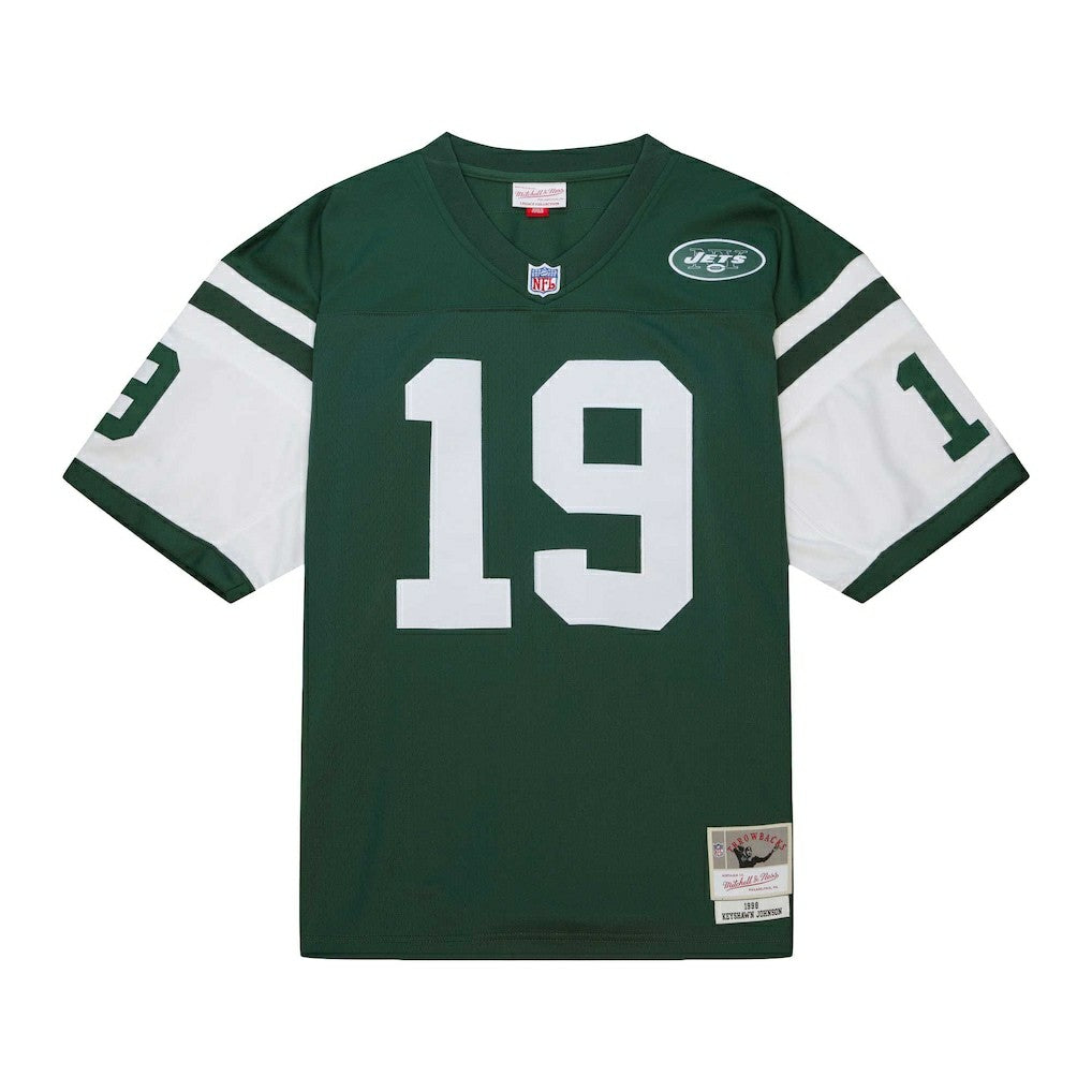 Keyshawn Johnson New York Jets Legacy Replica Jersey - Green on sale