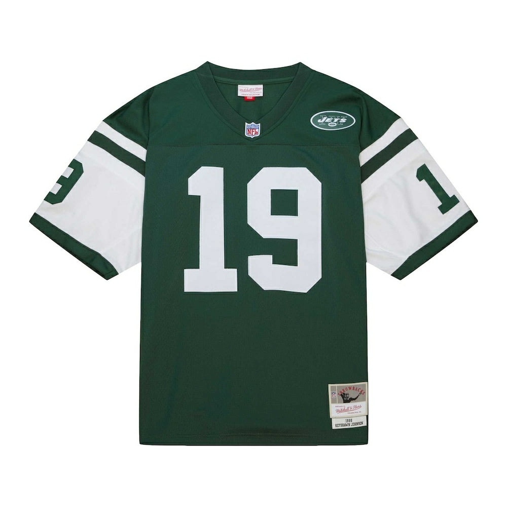 Keyshawn Johnson New York Jets Legacy Replica Jersey - Green on sale