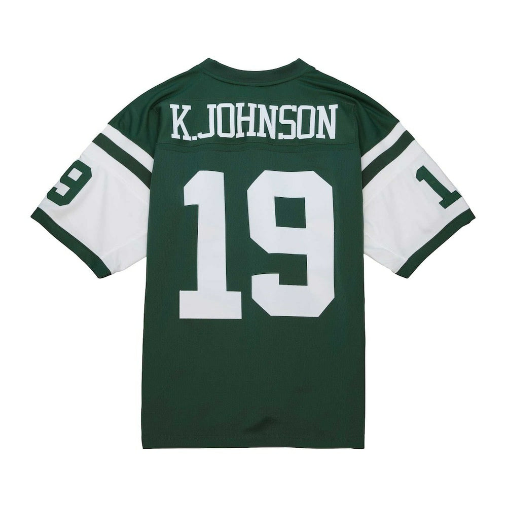 Keyshawn Johnson New York Jets Legacy Replica Jersey - Green on sale