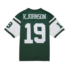 Keyshawn Johnson New York Jets Legacy Replica Jersey - Green on sale