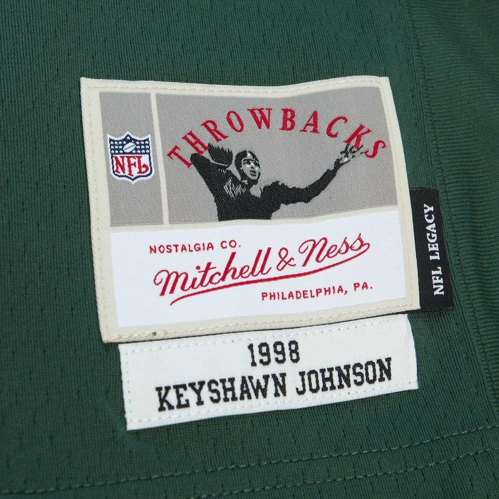 Keyshawn Johnson New York Jets Legacy Replica Jersey - Green on sale
