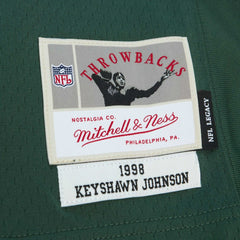 Keyshawn Johnson New York Jets Legacy Replica Jersey - Green on sale