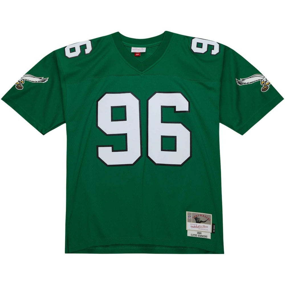 Clyde Simmons Philadelphia Eagles Legacy Replica Jersey - Kelly Green sale