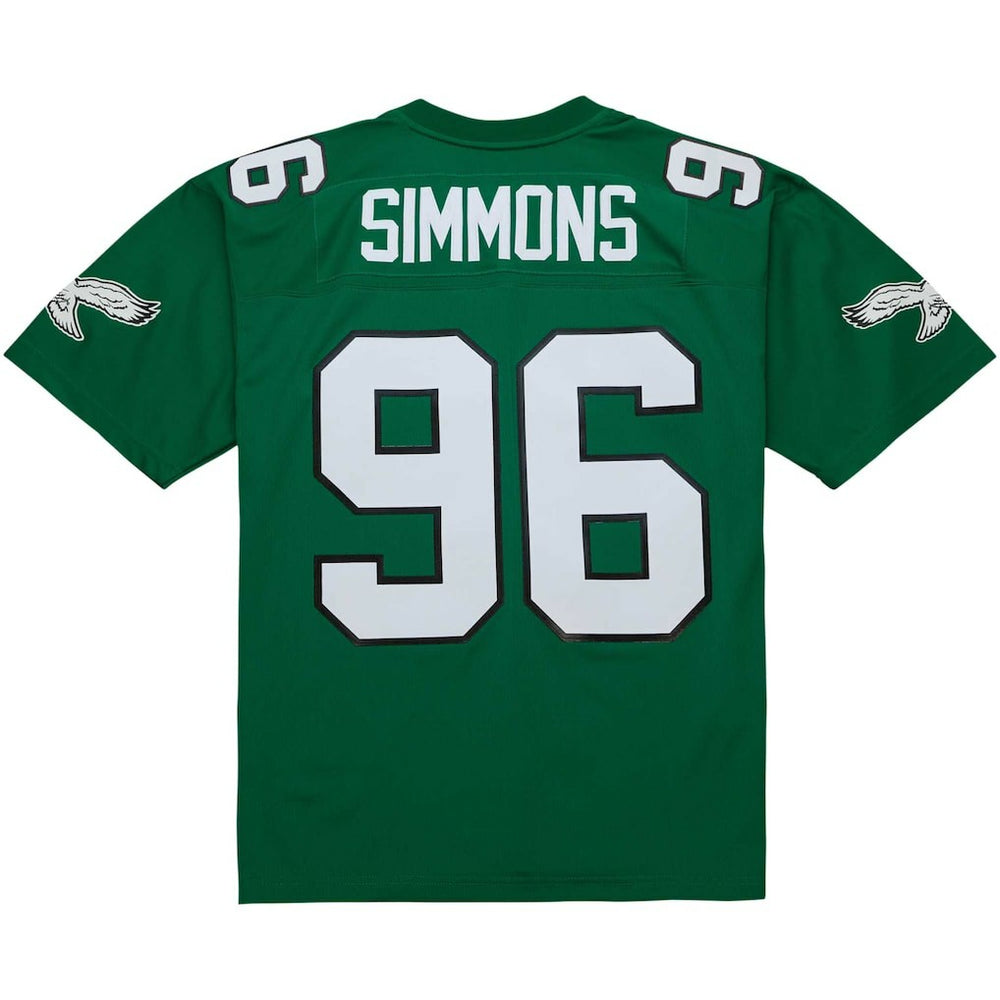 Clyde Simmons Philadelphia Eagles Legacy Replica Jersey - Kelly Green sale