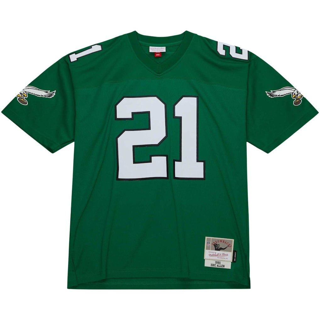 Eric Allen Philadelphia Eagles Legacy Replica Jersey - Kelly Green on sale