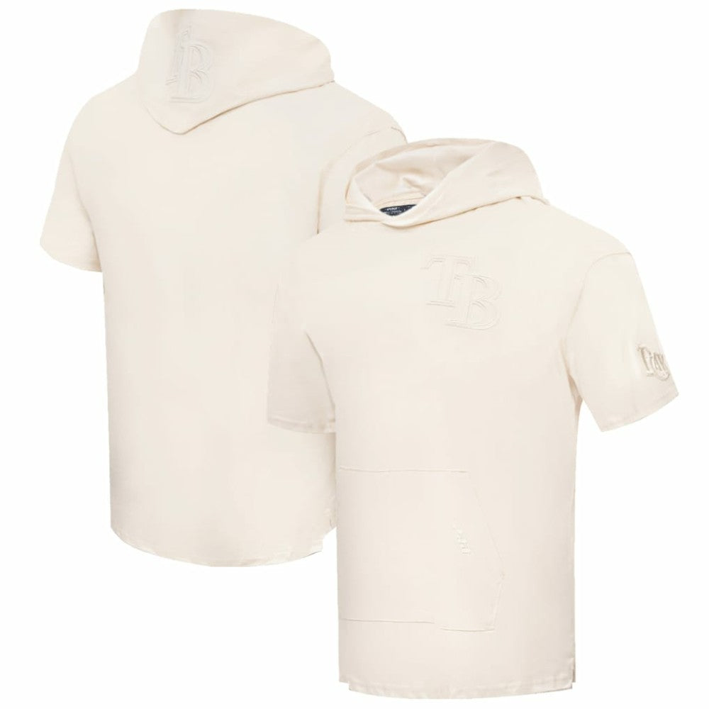 Tampa Bay Rays Pro Standard Neutral Hoodie T-Shirt Cream