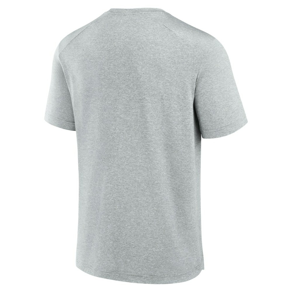 Minnesota Wild Fanatics Front Office Tech T-Shirt Gray