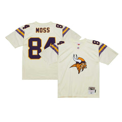 Randy Moss Minnesota Vikings Chainstitch Legacy Jersey - Cream online