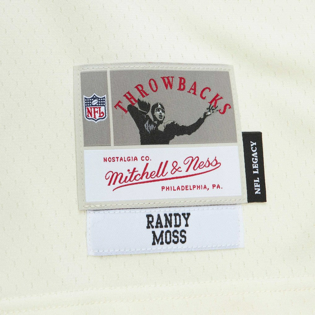 Randy Moss Minnesota Vikings Chainstitch Legacy Jersey - Cream online
