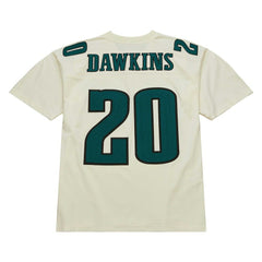 Brian Dawkins Philadelphia Eagles Chainstitch Legacy Jersey - Cream discount
