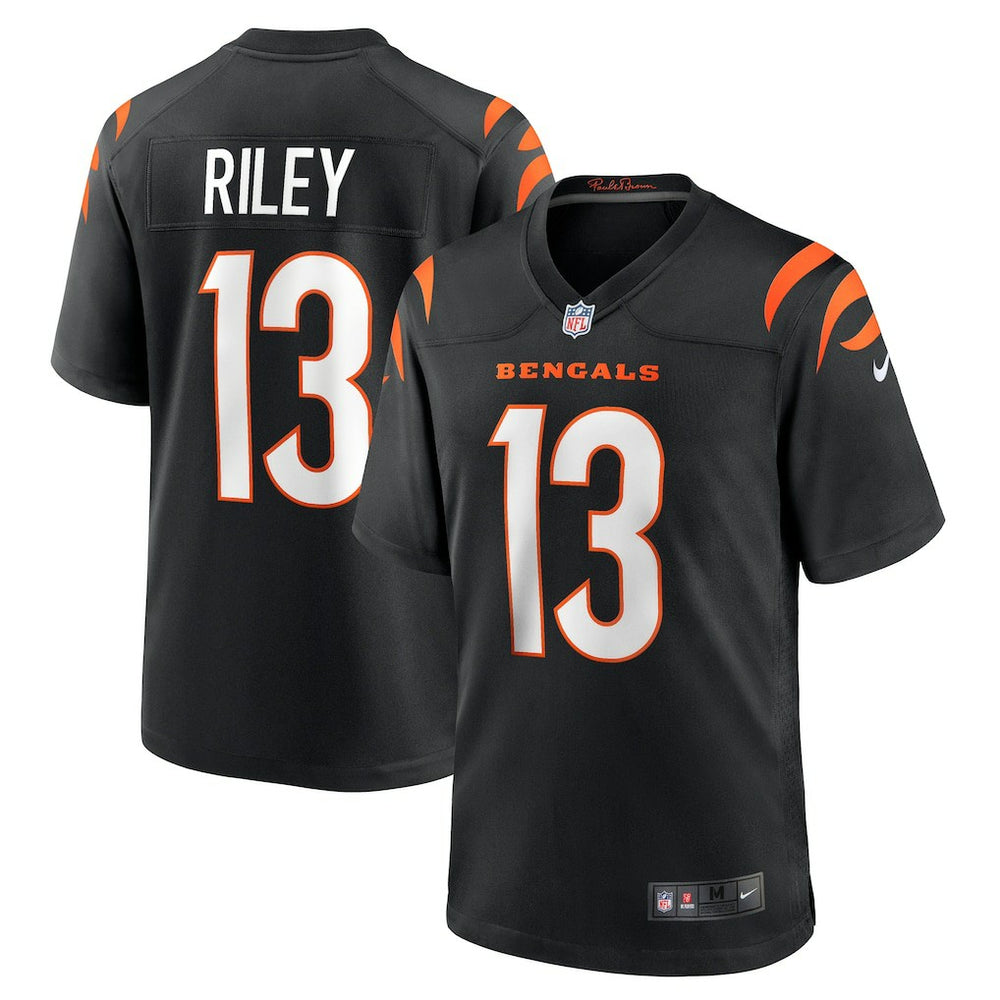 Ken Riley Cincinnati Bengals Retired Player Game Jersey - Black