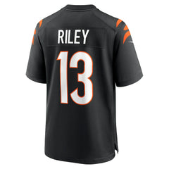 Ken Riley Cincinnati Bengals Retired Player Game Jersey - Black