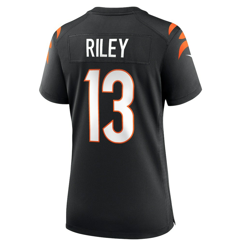 Ken Riley Cincinnati Bengals Women's Retired Player Game Jersey - Black