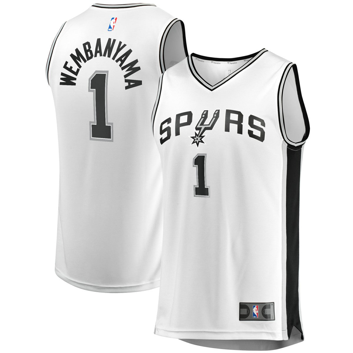 Victor Wembanyama San Antonio Spurs Fast Break Player Jersey - Association Edition - White