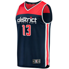 Jordan Poole Washington Wizards Youth Fast Break Player Jersey - Statement Edition - Navy