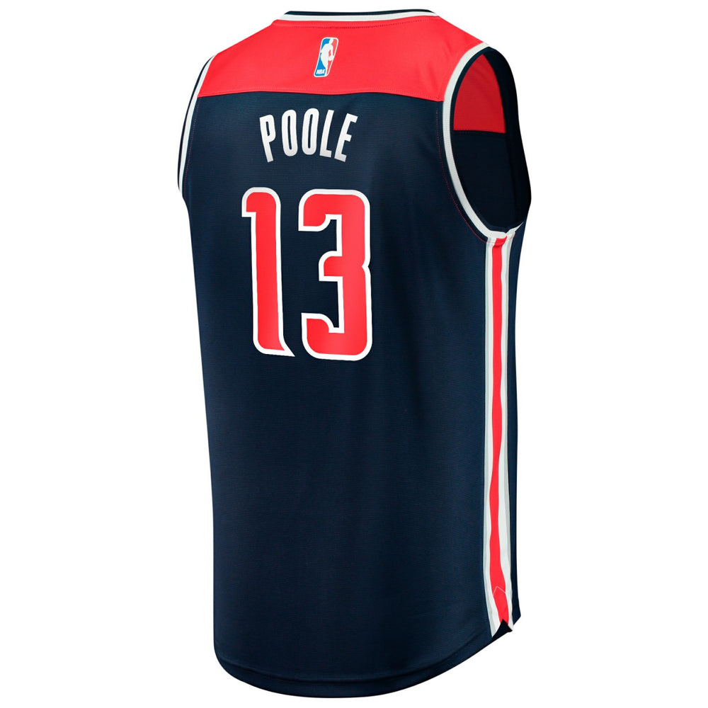Jordan Poole Washington Wizards Youth Fast Break Player Jersey - Statement Edition - Navy