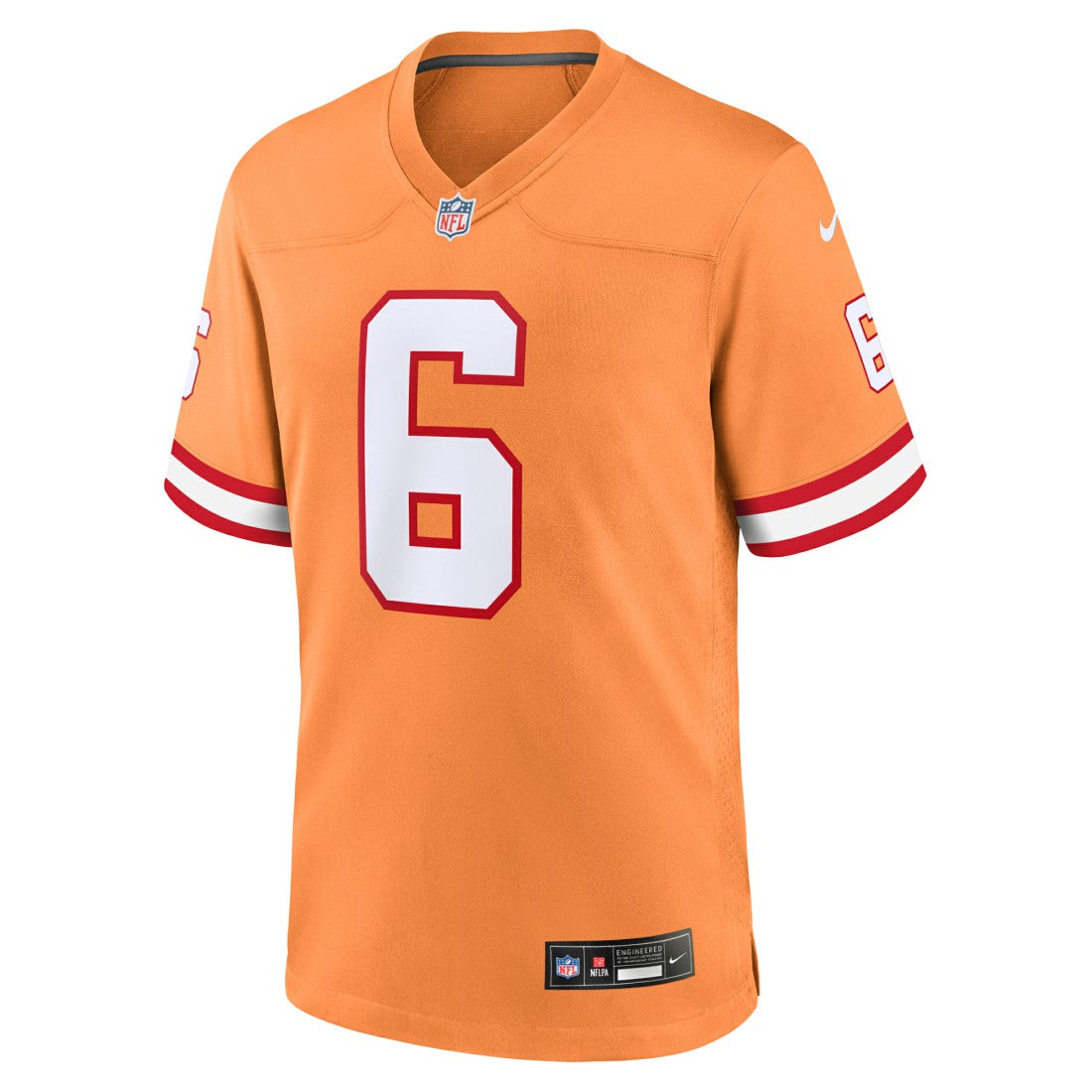Baker Mayfield Tampa Bay Buccaneers Throwback Game Jersey - Orange